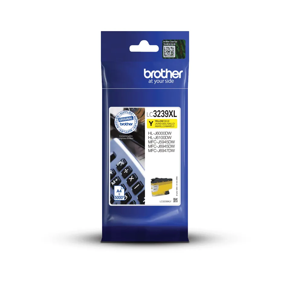 Brother LC-3239XLY Druckerpatrone 1 Stück(e) Original Hohe (XL-) Ausbeute Gelb Brother LC-3239XLY Druckerpatrone 1 Stück(e) Original Hohe (XL-) Ausbeute Gelb