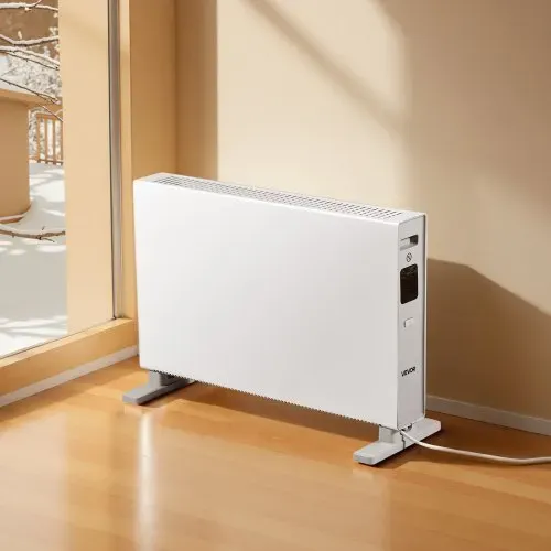 VEVOR Konvektor Heizkörper, 2000 W elektrisches Konvektionsheizgerät mit Fernbedienung & Touch-Steuerung, 3 Modi, 24-Stunden-Timer, mit Kipp- & Überhitzungsschutz für Zuhause & Büro – Bild 7