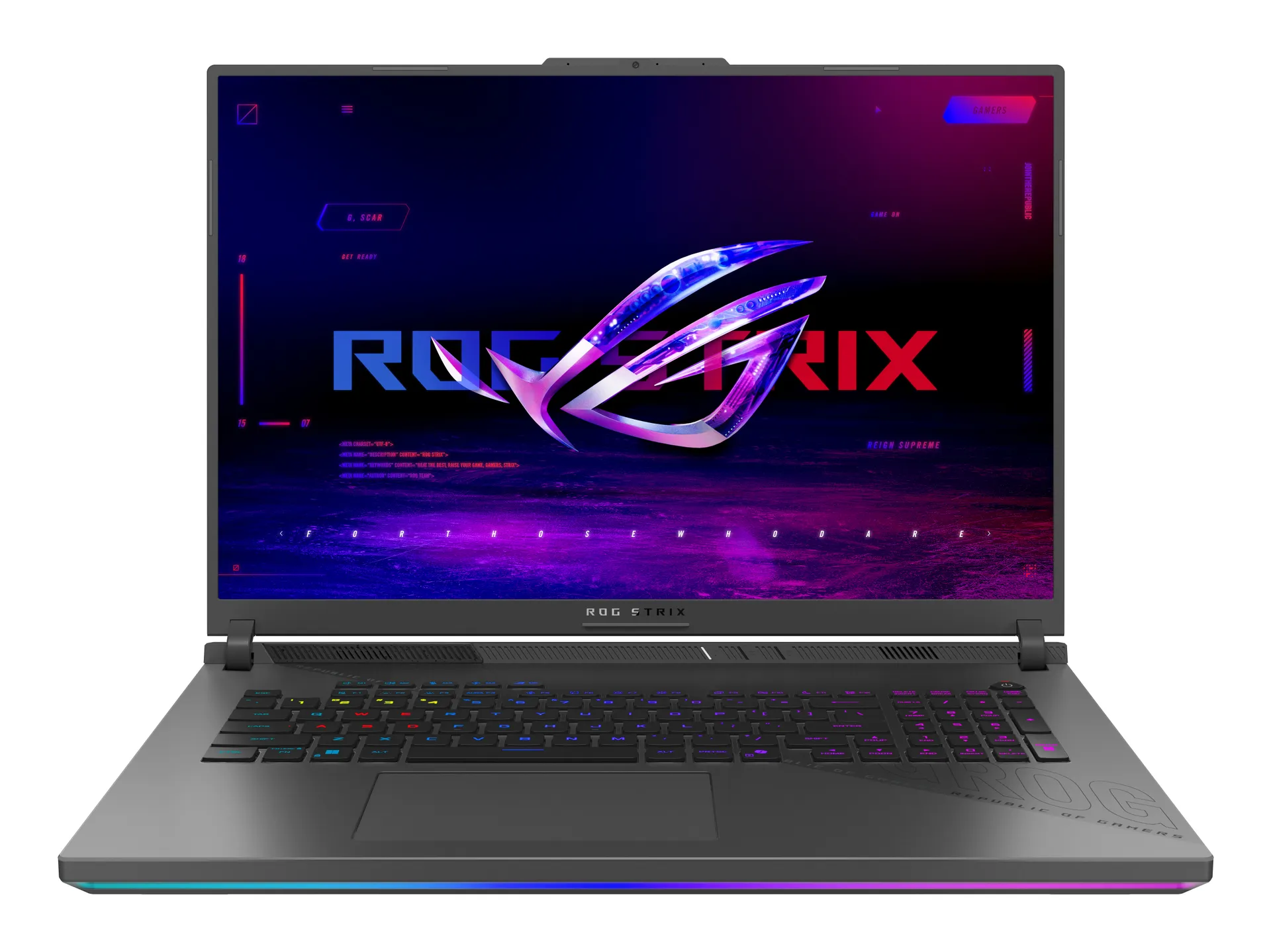 ASUS ROG Strix G18 G814FP-S9006W AMD Ryzen™ 9 9955HX Laptop 45,7 cm (18″) WQXGA 32 GB DDR5-SDRAM 1 TB SSD NVIDIA GeForce RTX 5070 Wi-Fi 6E (802.11ax) Windows 11 Home Deutsch Grau ASUS ROG Strix G18 G814FP-S9006W AMD Ryzen™ 9 9955HX Laptop 45,7 cm (18″) WQXGA 32 GB DDR5-SDRAM 1 TB SSD NVIDIA GeForce RTX 5070 Wi-Fi 6E (802.11ax) Windows 11 Home Deutsch Grau
