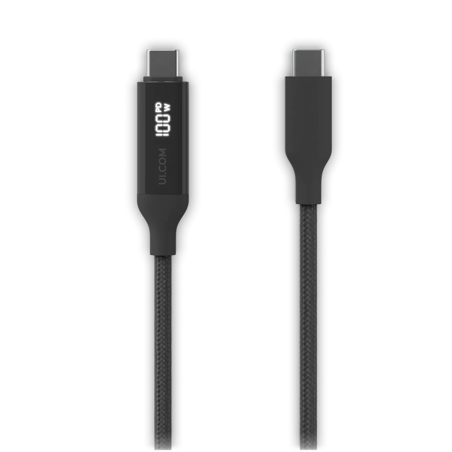 Ubiquiti USB-C Cable with Charge Display • 2m • 100W • UACC-Cable-USB-100W-2M-BK – Bild 2