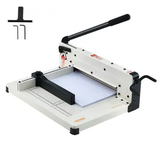 VEVOR Papierschneider manuelle Schneidemaschine (bis A4 Papier 304,8 mm, 400 Blatt), Papierschneidemaschine Hebelschneider, Guillotine-Schere für Papier höchste Präzision Büro Zuhause Schule weiß VEVOR Papierschneider manuelle Schneidemaschine (bis A4 Papier 304,8 mm, 400 Blatt), Papierschneidemaschine Hebelschneider, Guillotine-Schere für Papier höchste Präzision Büro Zuhause Schule weiß