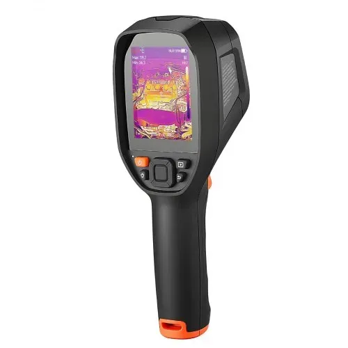 VEVOR Wärmebildkamera, TISR Superauflösung 512 x 384, Thermokamera mit 2MP visueller Kamera, 256 x 192 IR-Auflösung, 25 Hz Bildwiederholfrequenz, -20 °C bis 550 °C, 4 Bildmodi & 7 Farbpaletten – Bild 10