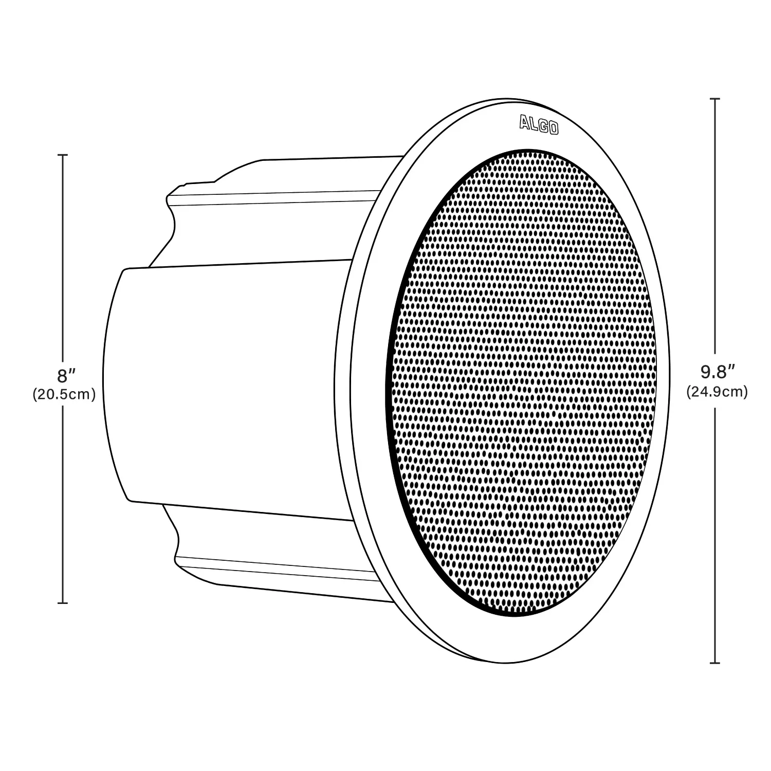 ALGO 8198 IP POE+ CEILING SPEAKER – Bild 3