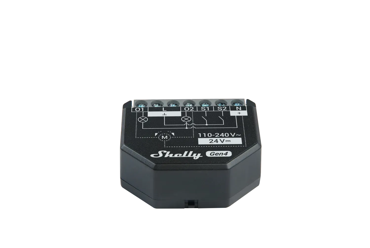 Shelly · Unterputz · "2PM Gen4 4er Pack" · Relais · max 16A · 2 Kanäle · Messfunktion · WLAN · Matter · Zigbee · Bluetooth – Bild 2