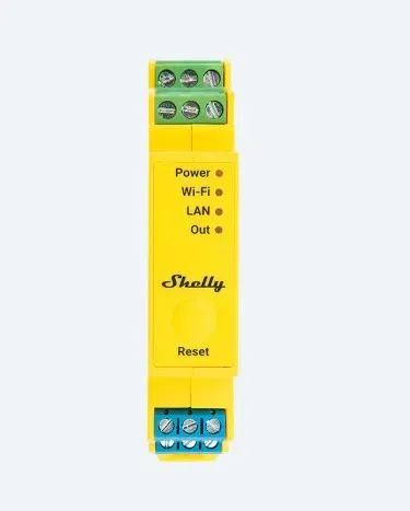 Shelly · Hutschiene · "Pro RGBWW PM" · LED Lichtcontroller · Messfunktion · WLAN · LAN · BT – Bild 3