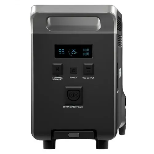 VEVOR Zusatzakku für tragbare Powerstation, 3840 Wh LiFePO4 Zusatz-Erweiterungsakku mit 3 Ausgangsanschlüssen für den Heimgebrauch, Camping, Roadtrips, Wohnmobile, Notfälle – Bild 9