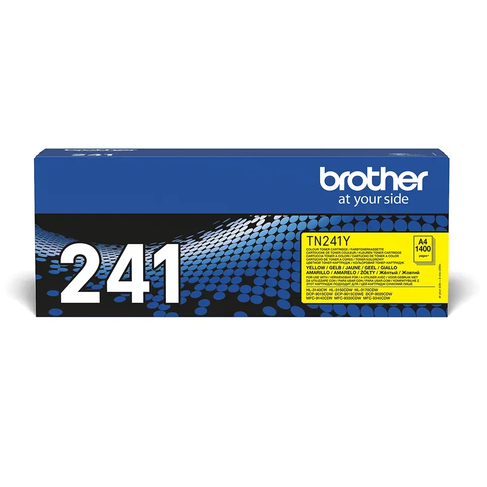 Brother TN-241Y Tonerkartusche 1 Stück(e) Original Gelb Brother TN-241Y Tonerkartusche 1 Stück(e) Original Gelb
