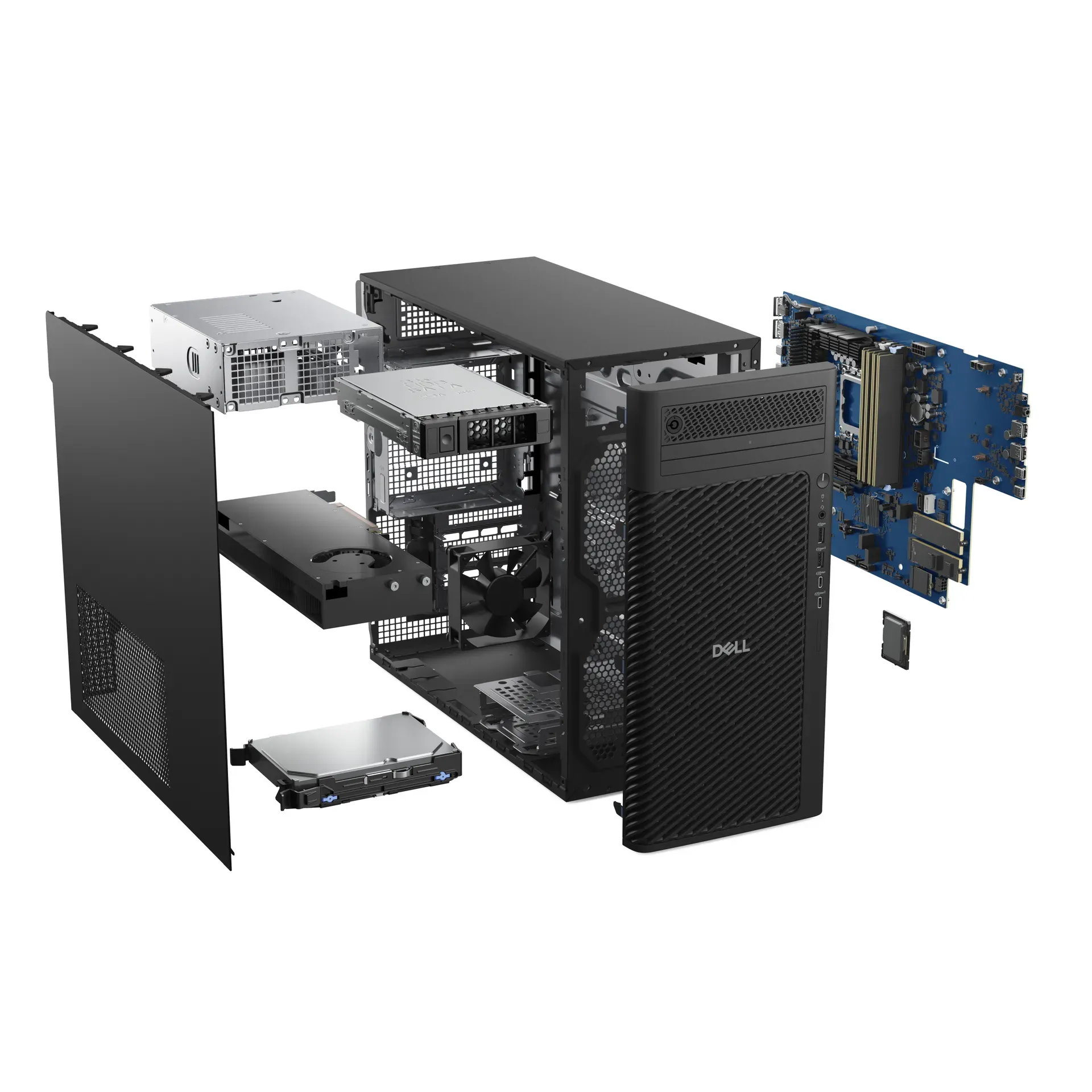 DELL Pro Max FCT2250 T2 Intel Core Ultra 7 265 32 GB DDR5-SDRAM 1 TB SSD NVIDIA RTX A1000 Windows 11 Pro Tower PC Schwarz – Bild 5