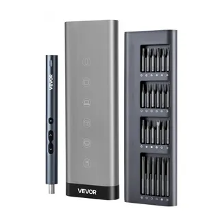 VEVOR elektrischer Präzisionsschraubendreher (48 magnetische Bits) Mini-Elektroschraubendreher mit magnetischer Aufbewahrungsbox & LED-Licht & Typ-C-Ladefunktion, für Reparatur von Handy Laptop VEVOR elektrischer Präzisionsschraubendreher (48 magnetische Bits) Mini-Elektroschraubendreher mit magnetischer Aufbewahrungsbox & LED-Licht & Typ-C-Ladefunktion, für Reparatur von Handy Laptop