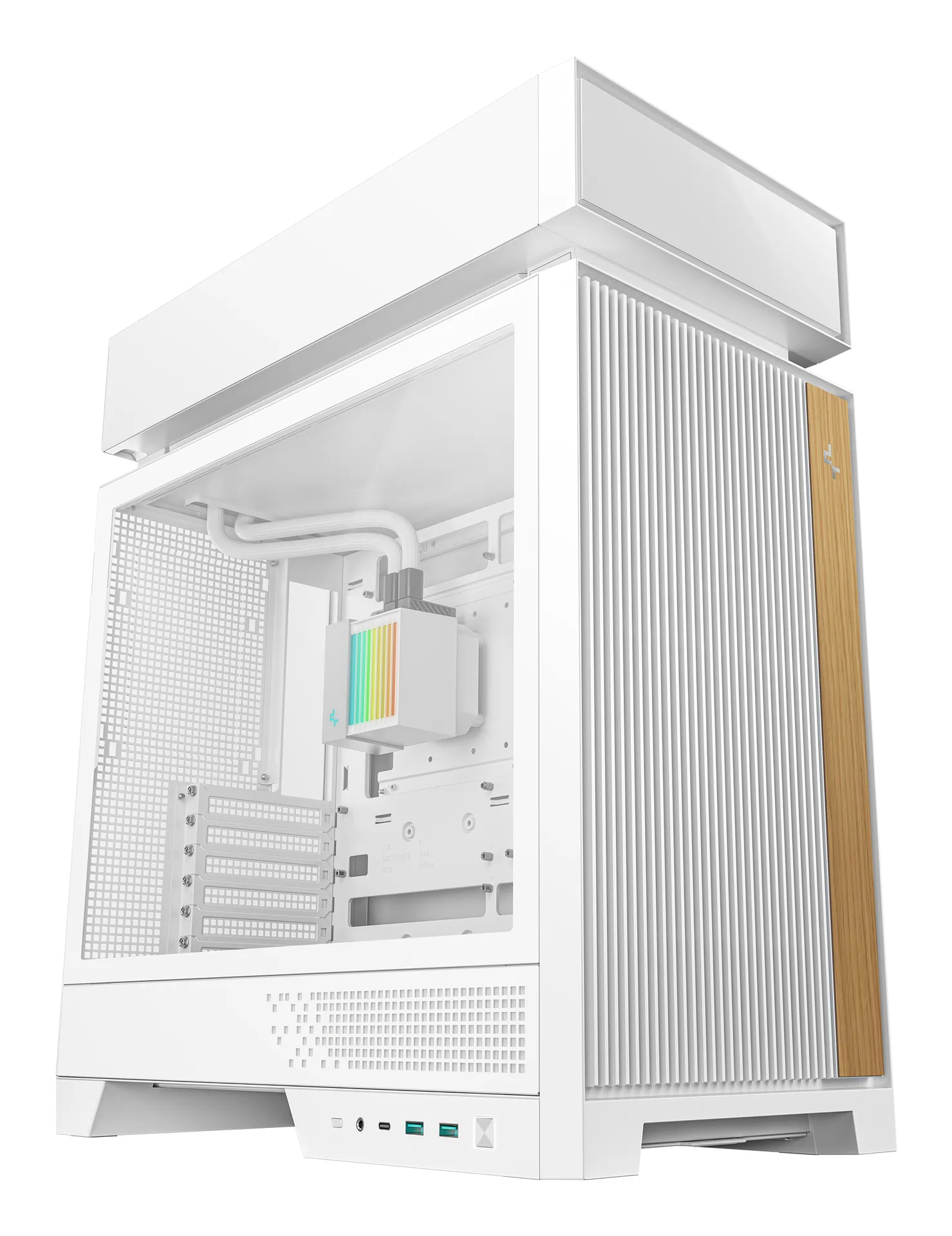 DeepCool CL6600 WH Midi Tower Weiß DeepCool CL6600 WH Midi Tower Weiß