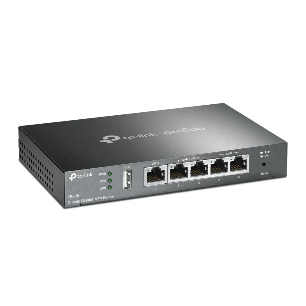 Omada by tp-link ER605 - SafeStream™ Gigabit Multi-WAN VPN Router PORT: 1× G – Bild 3