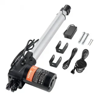 VEVOR 24V Linearaktuator-Kit 25,4cm 2,5 cm/s 99,79kg/1000N mit IP44-Schutz VEVOR 24V Linearaktuator-Kit 25,4cm 2,5 cm/s 99,79kg/1000N mit IP44-Schutz