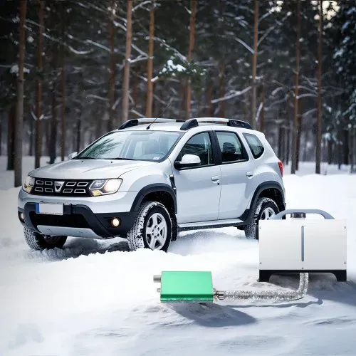 VEVOR Dieselheizungsschalldämpfer Abgasschalldämpfer Set mit 2 Klemmen & Schrauben, Aluminiumlegierung, Standheizungs-Geräuschreduzierer für 2 kW / 5 kW / 8 kW Standheizung – Bild 7