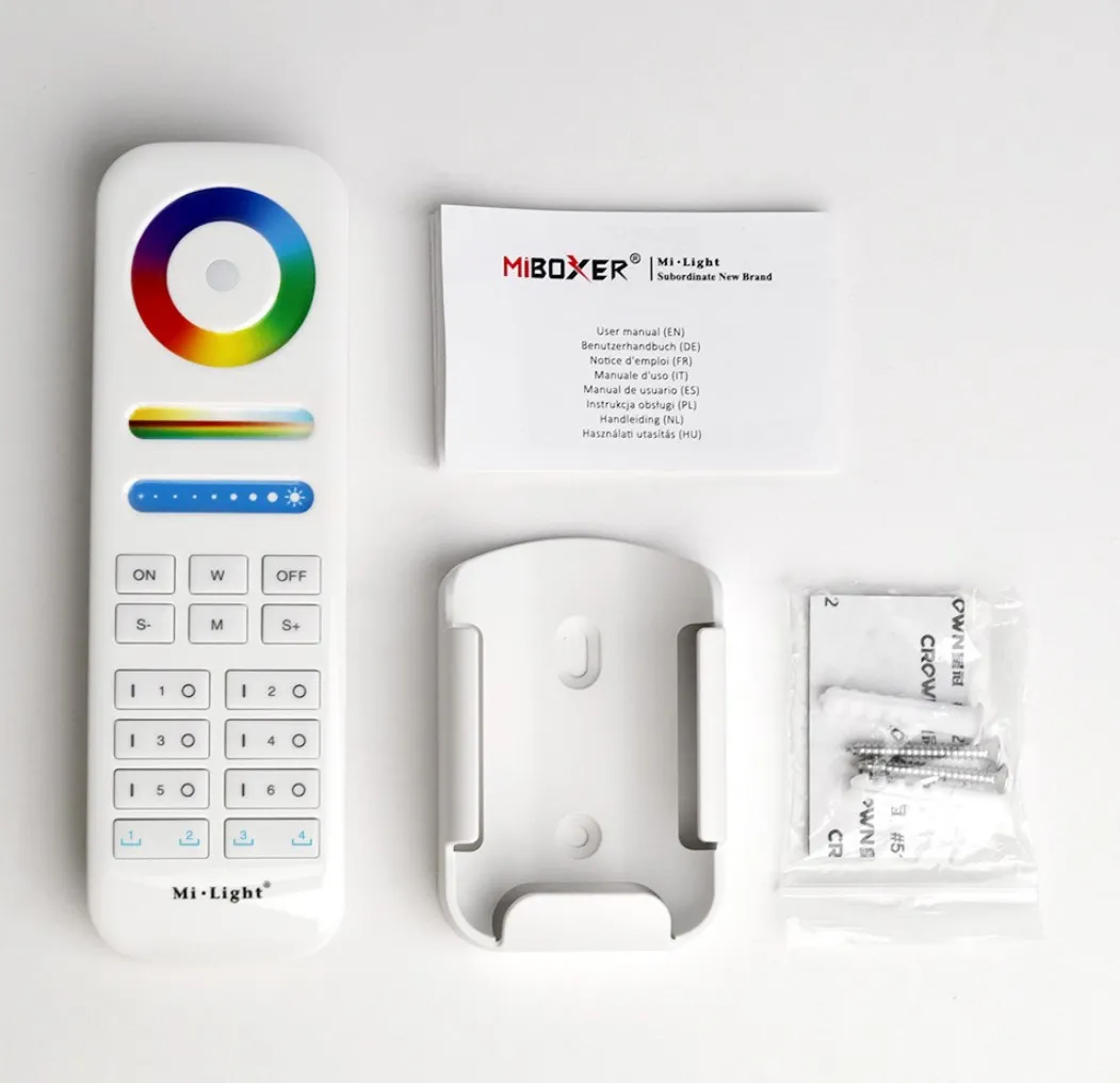 MiBoxer FUT089S LED Fernbedienung RGB-WW (RGB-CCT) 6 Zonen + 2 Szenen – Bild 3