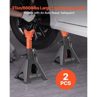 VEVOR Abstellböcke Unterstellböcke 3 t, Wagenheberständer 275-415 mm Höhenverstellbar, Stahlwagenbock mit Doppelverriegelung, zum Anheben von SUVs Pickups Pkw UTVs/ATVs, 1 Paar, 190 x 180 x 275 mm VEVOR Abstellböcke Unterstellböcke 3 t, Wagenheberständer 275-415 mm Höhenverstellbar, Stahlwagenbock mit Doppelverriegelung, zum Anheben von SUVs Pickups Pkw UTVs/ATVs, 1 Paar, 190 x 180 x 275 mm