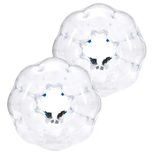 VEVOR aufblasbare Bumper-Bälle im 2er-Pack, 1,2 m Körper-Sumo-Zorb-Bälle für Teenager und Erwachsene, 0,8 mm dicke PVC-Menschenhamster-Blasenbälle für Team-Gaming-Spiele im Freien, Bumper-Bopper-Spiel – Bild 9