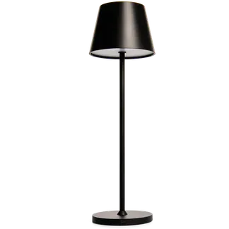 LED-Tischleuchte ROLF KERN Club 38cm, schwarz, Akku, dimmbar LED-Tischleuchte ROLF KERN Club 38cm, schwarz, Akku, dimmbar