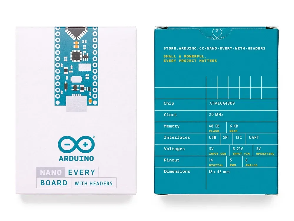 Arduino® Board Nano Every with headers – Bild 5