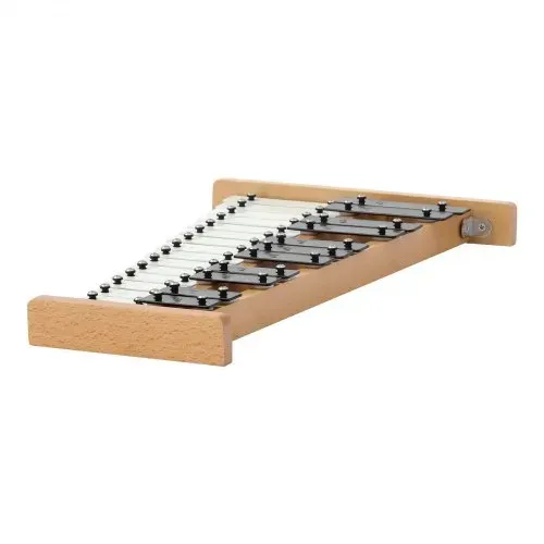 VEVOR Glockenspiel, 27 Noten, professionelles Xylophon-Schlaginstrument, mit SPCC-Klappen & Metalltasten, inklusive 4 Schlägeln, Tragetasche, Musikinstrument für Anfänger, Musikunterricht – Bild 10