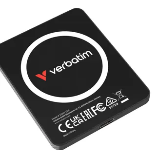 Verbatim SnapBack Ultra Slim SSD 2TB USB Typ-C USB 3.2 Gen 2×2 Schwarz Verbatim SnapBack Ultra Slim SSD 2TB USB Typ-C USB 3.2 Gen 2×2 Schwarz