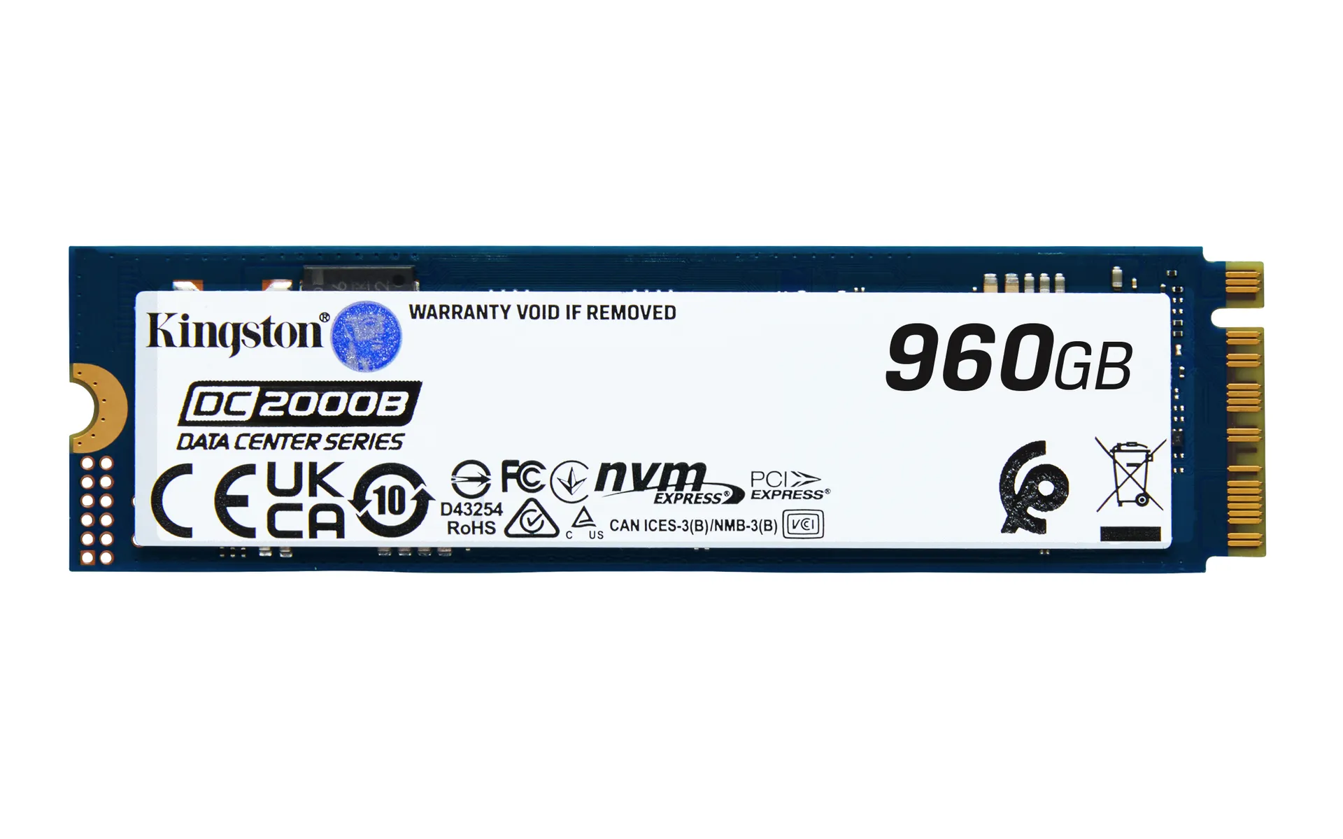 Kingston Technology 960G DC2000B PCIe 4.0 M.2 2280 Enterprise SSD – Bild 2