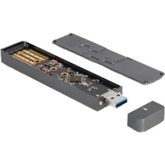 Externes Gehäuse M.2 NVMe PCle SSD, SATA SSD, Laufwerksgehäuse Externes Gehäuse M.2 NVMe PCle SSD, SATA SSD, Laufwerksgehäuse