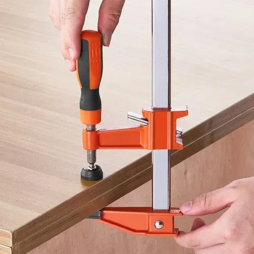 VEVOR Stangenklemmen für die Holzbearbeitung, F-Klemme, 2er-Pack, 91,4cm Klemme/Spreizer, 272,16kg Last – Bild 7