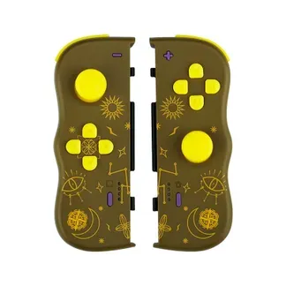 Lexip JVASWI00102 Gaming-Controller Braun, Gelb Bluetooth Gamepad Analog / Digital Nintendo Switch, Nintendo Switch OLED Lexip JVASWI00102 Gaming-Controller Braun, Gelb Bluetooth Gamepad Analog / Digital Nintendo Switch, Nintendo Switch OLED