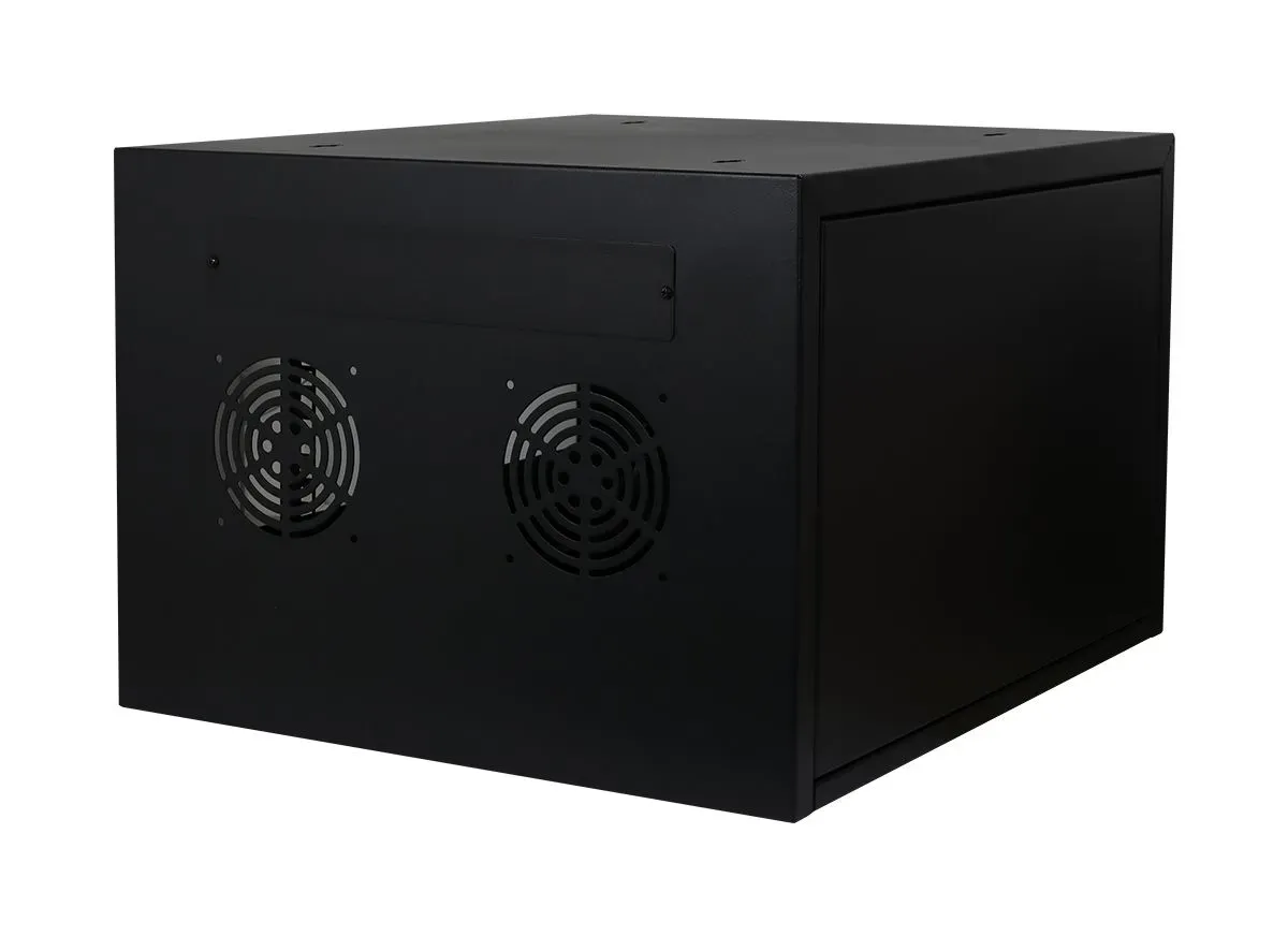 ALLNET 19"Wandgehäuse, 5HE, Vertikal, T370, Schwarz, SMH-Serie, – Bild 7