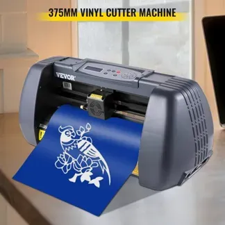 VEVOR 375 mm Vinyl Schneideplotter Papiereinzug, Folienplotter Drucker Vinyl Schneiden Set, Unterstützt DM/PL, HP/GL-Sprache, Abdeckfolie zum Malen und Ätzen, Scrapbook-Papiere PU-Vinyl schneiden VEVOR 375 mm Vinyl Schneideplotter Papiereinzug, Folienplotter Drucker Vinyl Schneiden Set, Unterstützt DM/PL, HP/GL-Sprache, Abdeckfolie zum Malen und Ätzen, Scrapbook-Papiere PU-Vinyl schneiden