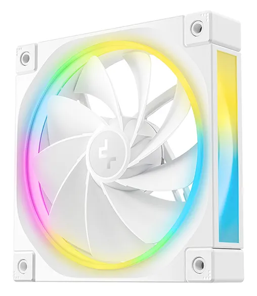 DeepCool FL12R WH-3 IN 1 Computergehäuse Ventilator 12 cm Weiß 3 Stück(e) – Bild 2
