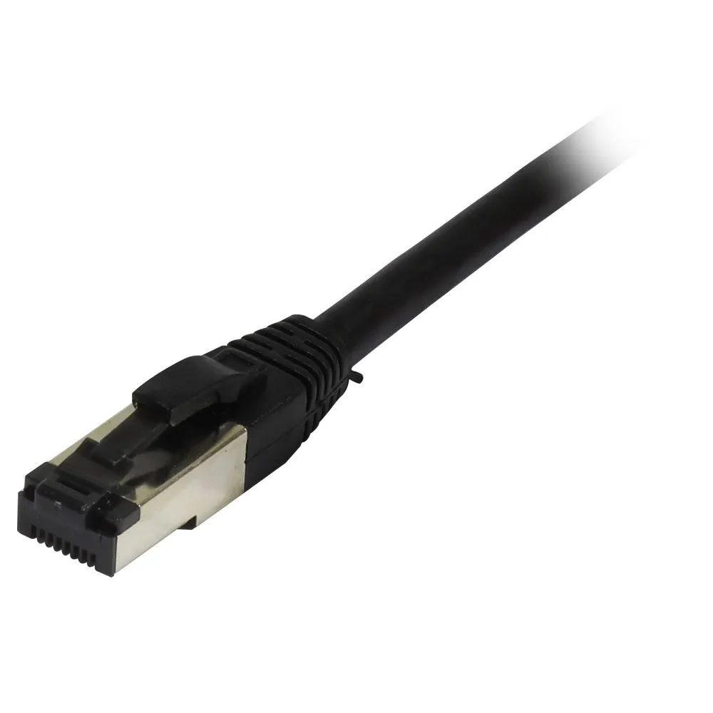 Patchkabel RJ45, CAT8.1 2000Mhz, 1.5m, schwarz, S-STP(S/FTP), TPE(Ultra SuperFlex), AWG26, Synergy 21 Patchkabel RJ45, CAT8.1 2000Mhz, 1.5m, schwarz, S-STP(S/FTP), TPE(Ultra SuperFlex), AWG26, Synergy 21
