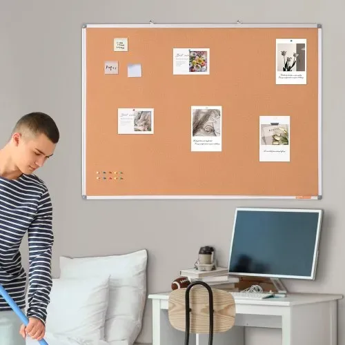 VEVOR 48"x36" Große Korktafel – Wandmontierte Pinnwand mit Pinnwand – Perfekt für Schule, Zuhause, Büro – Bild 7