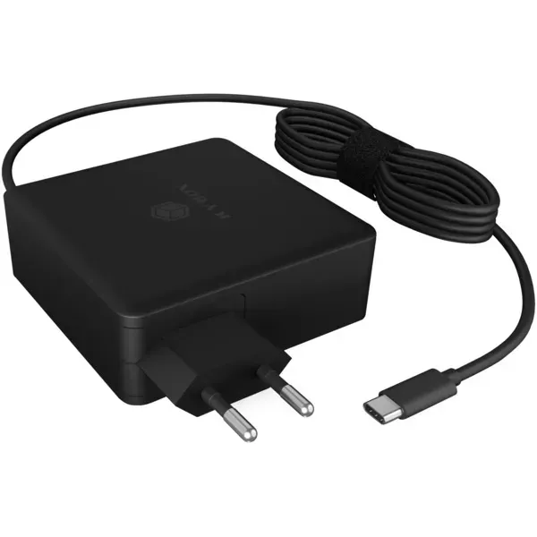 ICY BOX IB-PS101-PD, Netzteil für Power Delivery 90 Watt, Type-C® Anschluss, plus USB Type-A Schnittstelle für 5V@2,4 A ICY BOX IB-PS101-PD, Netzteil für Power Delivery 90 Watt, Type-C® Anschluss, plus USB Type-A Schnittstelle für 5V@2,4 A