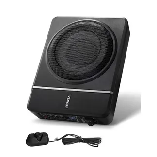 VEVOR Untersitz Auto Subwoofer 240 W schlanker Auto Subwoofer mit Stromversorgung, Subsystem mit eingebautem Verstärker, Hoch-/Niedrigpegel-Eingang und Lautstärkeregler für SUVs Lkws Wohnmobile VEVOR Untersitz Auto Subwoofer 240 W schlanker Auto Subwoofer mit Stromversorgung, Subsystem mit eingebautem Verstärker, Hoch-/Niedrigpegel-Eingang und Lautstärkeregler für SUVs Lkws Wohnmobile