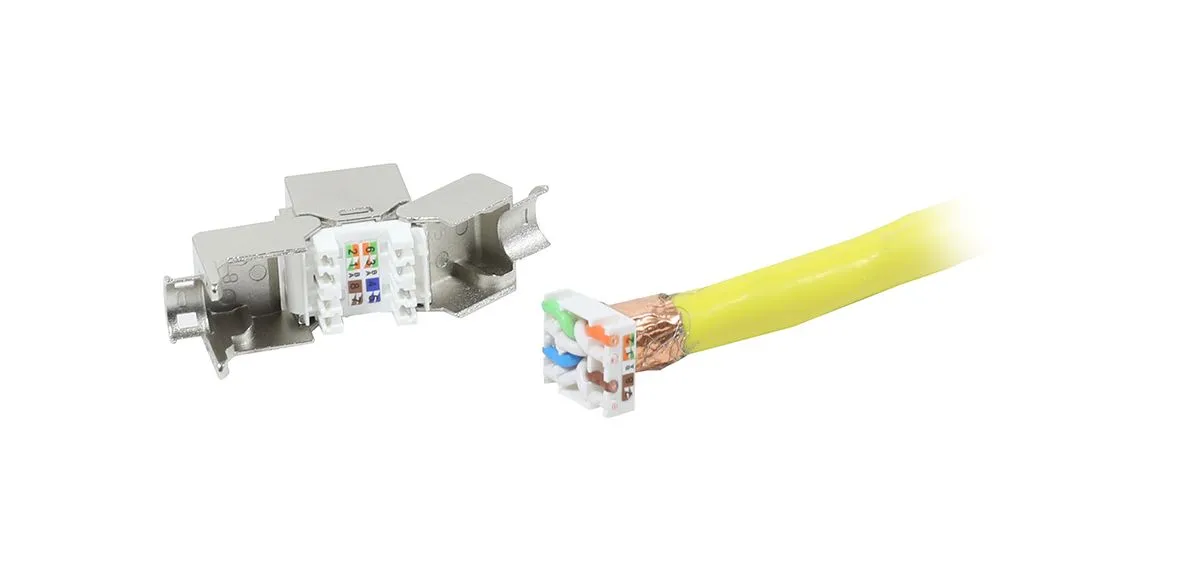 Keystone, Modul, TP-Buchse(RJ45), CAT8.1 class I, 2000MHz, Slim-line/Short, GHMT certification, Synergy 21, – Bild 5