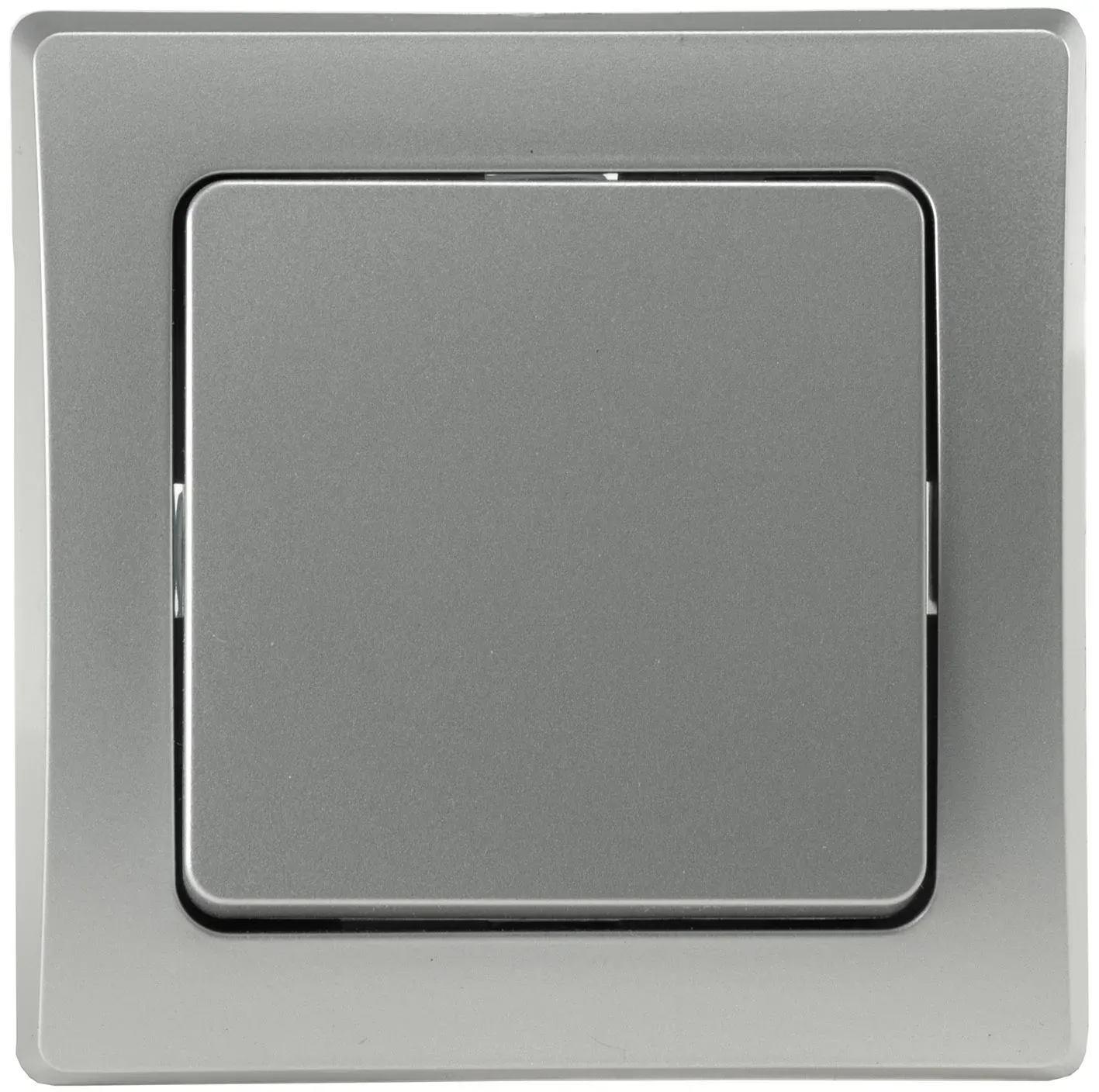 DELPHI Wechsel-Schalter 250V~/ 10A, inkl. Rahmen, UP, silber DELPHI Wechsel-Schalter 250V~/ 10A, inkl. Rahmen, UP, silber