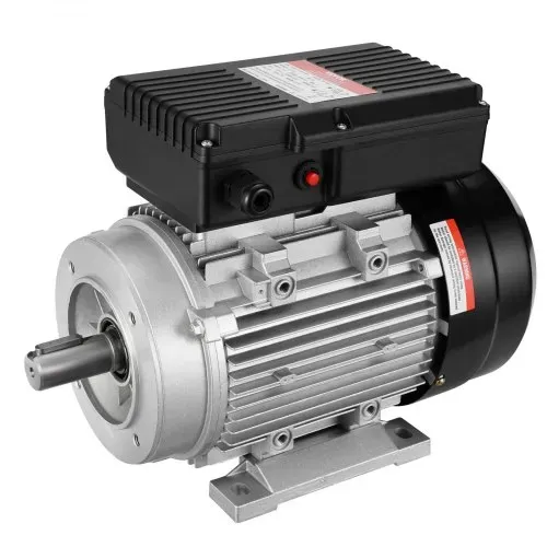 VEVOR 1,1 kW Elektromotor 2800 U/min, AC 220–240 V 7,1 A, 90 S, B34-Rahmen, Luftkompressormotor einphasig, 24 mm Keilwelle, Rechts-/Linkslauf für landwirtschaftliche Maschinen und allgemeine Geräte – Bild 8