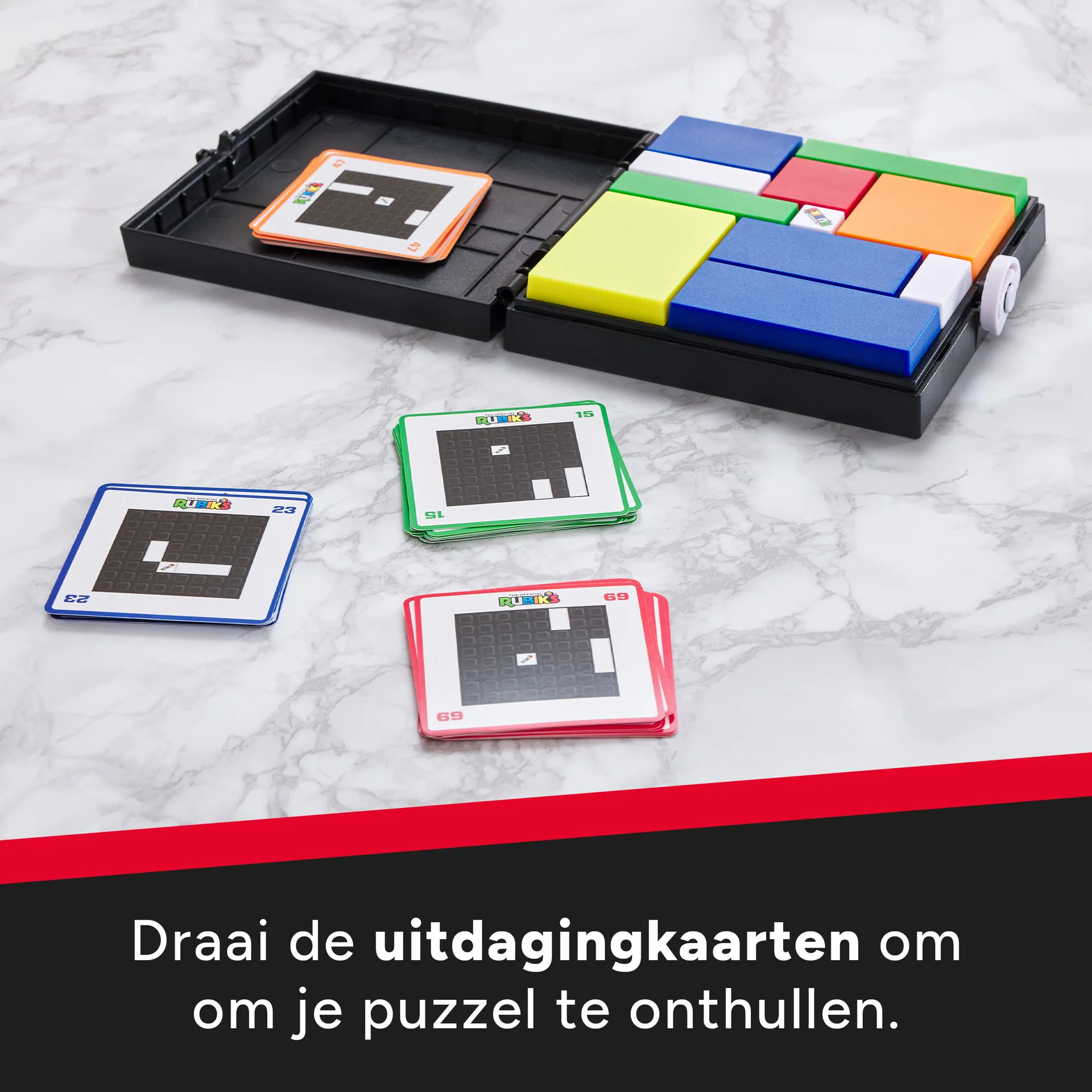 Rubik’s Gridlock - spannendes Knobelspiel mit 88 Aufgaben – Bild 2