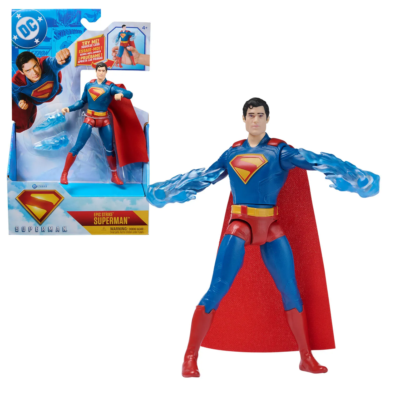 DC Comics Superman – 15cm Superman Deluxe Action-Figur DC Comics Superman – 15cm Superman Deluxe Action-Figur