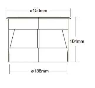 MiBoxer SYS-RD2 LED Subordinate Bodeneinbaustrahler 9W RGB+CCT mit Funk und WLAN – Bild 2