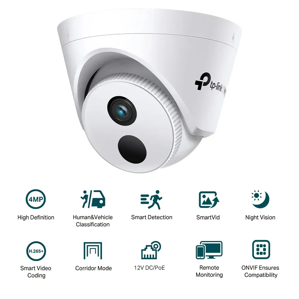 VIGI by tp-link 4MP Turret Network Camera - VIGI C440I(2.8mm) – Bild 2