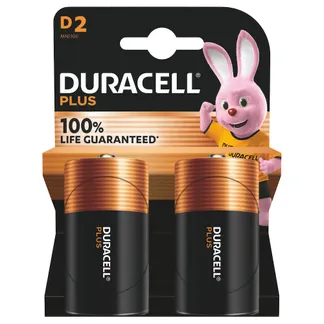 Duracell Plus 100 D Einwegbatterie Alkali Duracell Plus 100 D Einwegbatterie Alkali