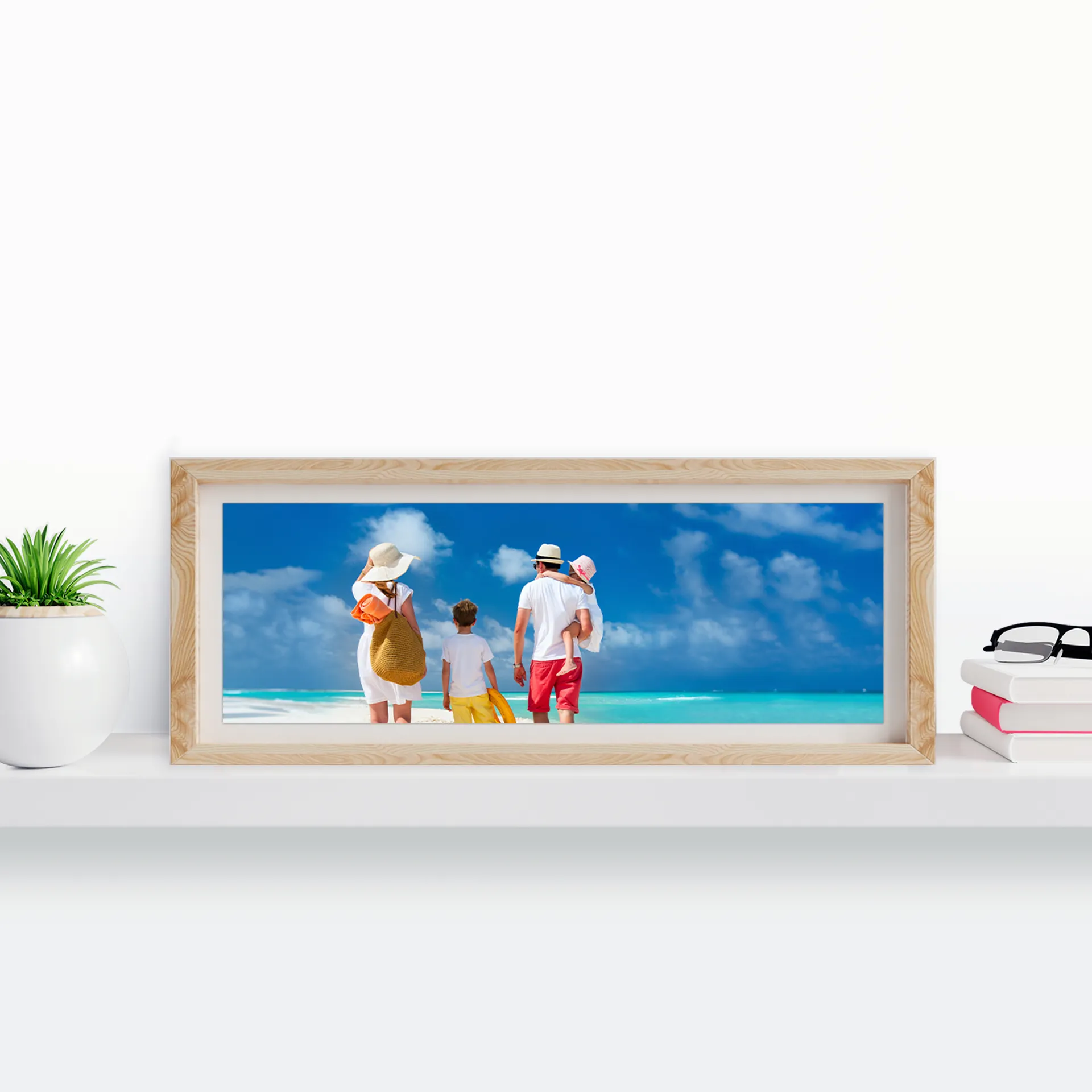 HP Advanced Fotopapier, glänzend, 29,48 kg, 101 x 305 mm (4 x 12 Zoll), 10 Blatt – Bild 3