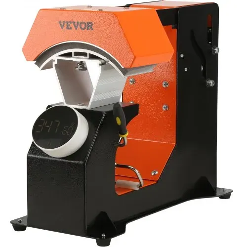 VEVOR 3 in 1 Kappenpresse Mützenpresse Heat Press Machine 16,3x8 cm, Heißpresse Transferpress mit 3 Padgrößen 16,8x7 cm, 16,8x9,8 cm, 15,5x7,6 cm, Heißpresse Transferpress Zeit- und Temperaturregler – Bild 9