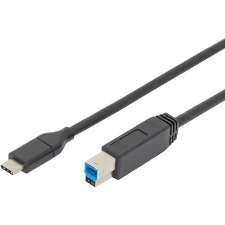 USB 3.2 Gen 1 Anschlusskabel USB-C > USB-B USB 3.2 Gen 1 Anschlusskabel USB-C > USB-B
