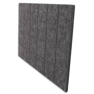 Akustik-Trennwand imstande, 60x40cm, grau, Filz Akustik-Trennwand imstande, 60x40cm, grau, Filz