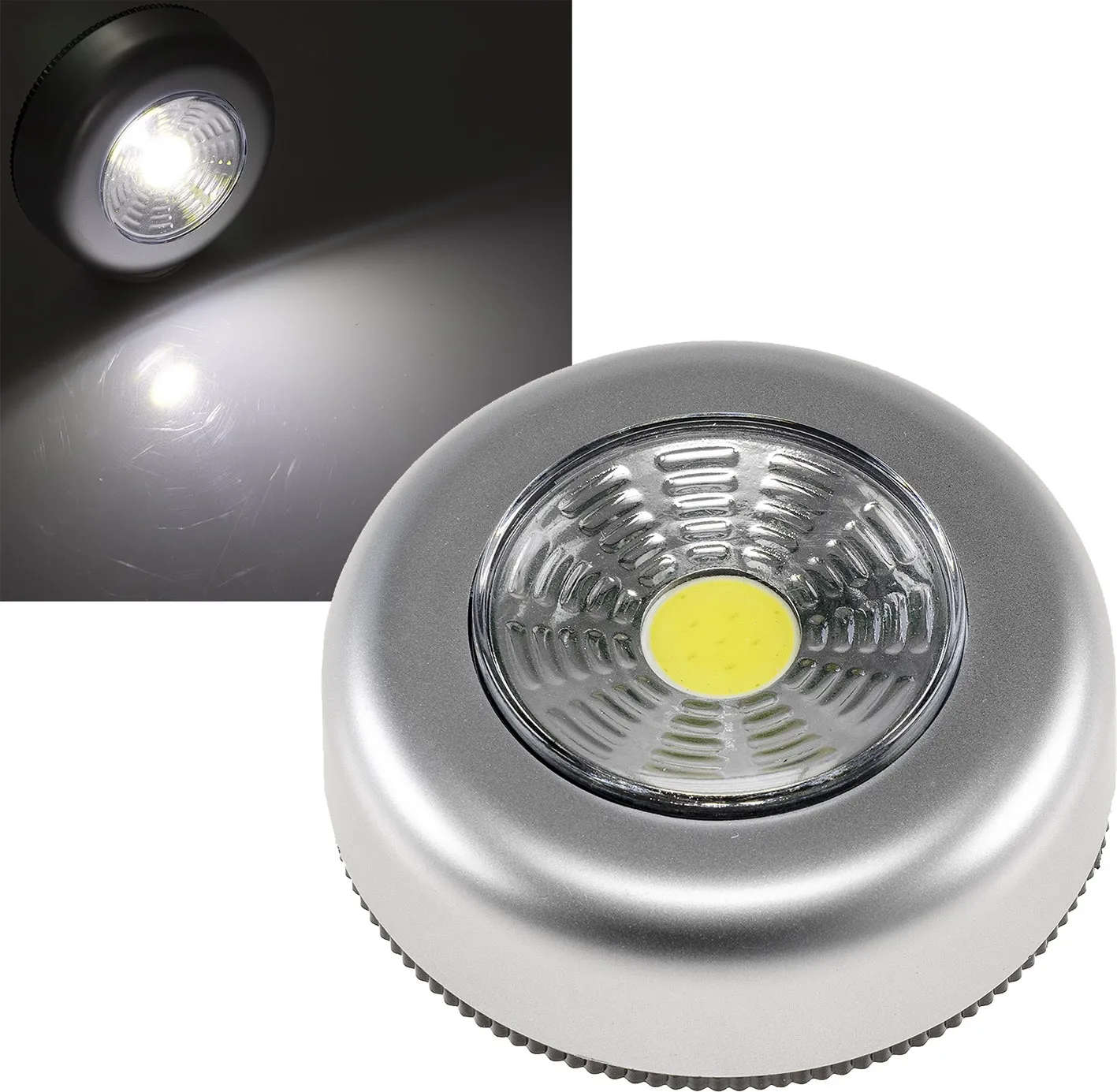LED Klebeleuchte „CTK1 COB“ mit Klebefolie, 4000k / neutralweiß LED Klebeleuchte „CTK1 COB“ mit Klebefolie, 4000k / neutralweiß