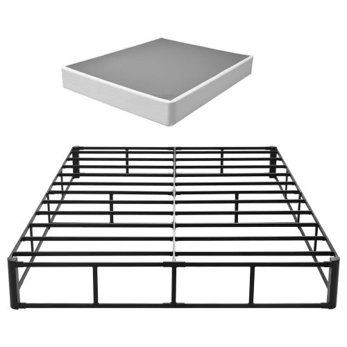 VEVOR Boxspringbettgestell 2010x1515x230mm, Bettgestell mit Waschbarem Stoffbezug, Metallrahmen für Queensize-Betten, 23 cm Matratzenauflage, max. Belastbarkeit 1587,57 kg (OHNE Matratze) VEVOR Boxspringbettgestell 2010x1515x230mm, Bettgestell mit Waschbarem Stoffbezug, Metallrahmen für Queensize-Betten, 23 cm Matratzenauflage, max. Belastbarkeit 1587,57 kg (OHNE Matratze)