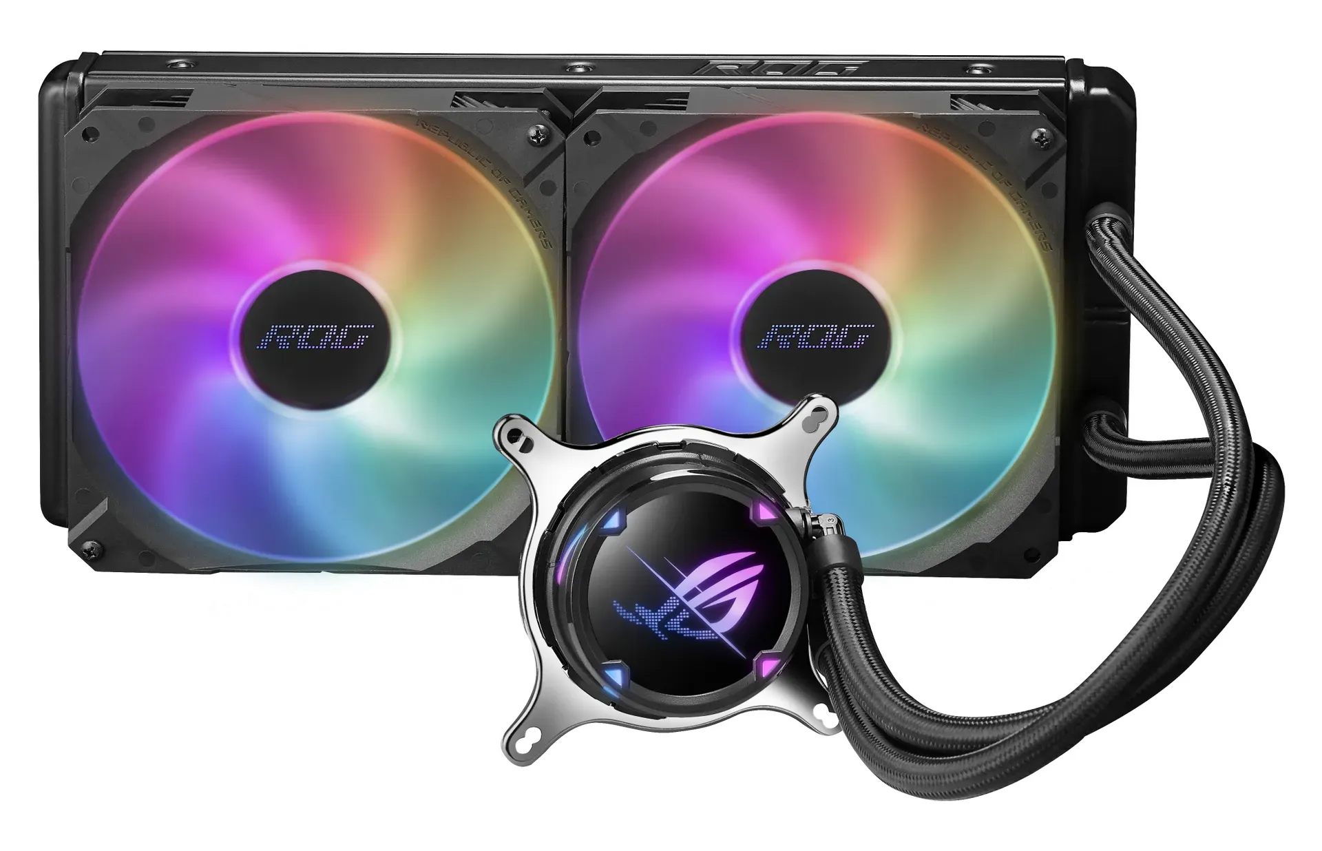 ASUS ROG STRIX LC II 280 ARGB Prozessor All-in-One-Flüssigkeitskühler 14 cm Schwarz 1 Stück(e) – Bild 7